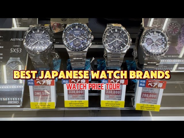 Best Japanese watch brands! Grand Seiko, Seiko, Citizen and Casio | Bic Camera