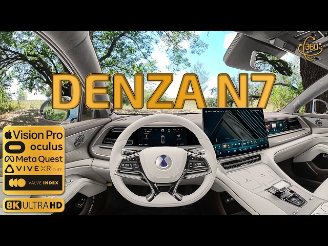 Denza N7 2024 630 four-wheel drive 🚗 – hop in and explore the interior 🔄 now! 🔋✨