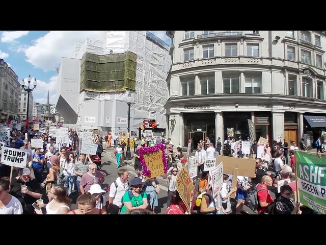 Protest Trump London July 13th 2017