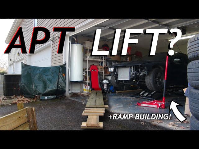 We put a CAR LIFT in our APARTMENT!