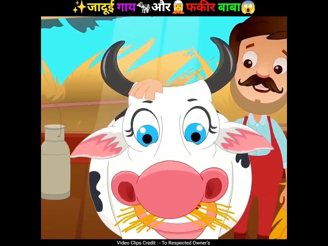 ✨जादूई गाय🐄और🧝फकीर बाबा😱 | #shorts #youtubeshorts #trending