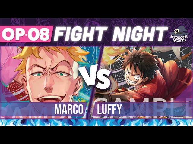 Marco vs Luffy: One Piece Card Game : OP08 Match