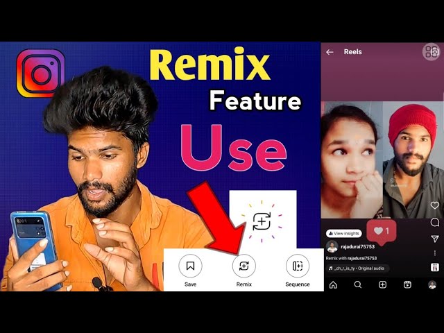 How To Use Instagram Reels Remix Feature In Tamil | How To Duet Instagram Reels | What is Remix?