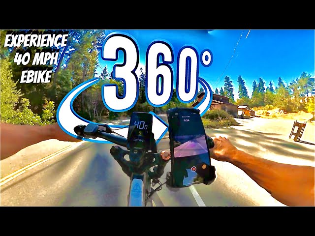 The SPEED of a 40mph EBike!