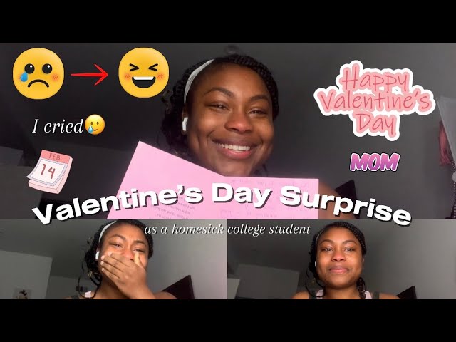 My Mom Surprised Me for Valentine’s Day… I Didn’t Expect This! ❤️😭 *Emotional*