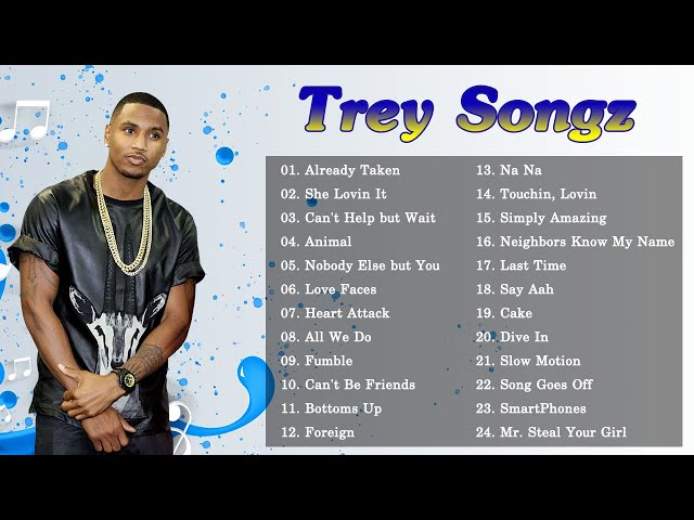 Trey Songz Greatest Hits - Best of Trey Songz Hits 2023 - Trey Songz Playlist All Songs