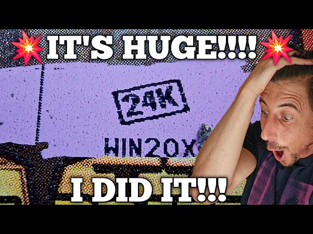 💥HUGE WIN💥I Found the 24K Symbol🤑 Scratch Life