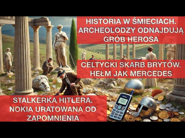 TS News - Angielka Hitlera. Skarb detektorystów. Archeolodzy i herosi. Hełm i mercedes. Nokia SOS.