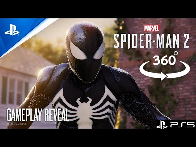 Marvel's Spider-Man 2 - Gameplay Reveal | PS5 Games #spiderman2 #marvelspiderman #360vr #part2