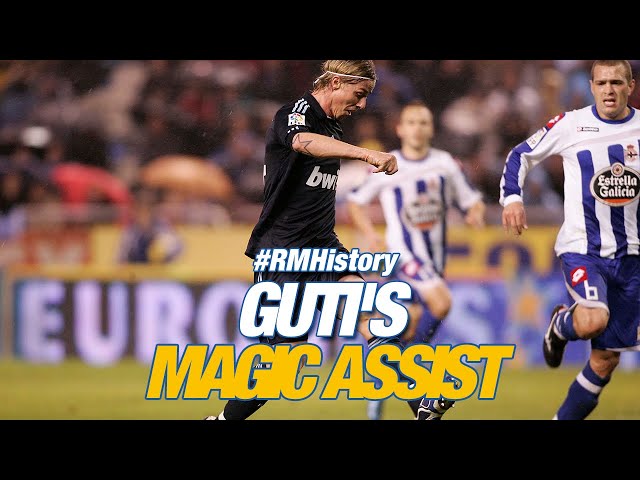 Guti's INCREDIBLE backheel assist! | Deportivo 1-3 Real Madrid