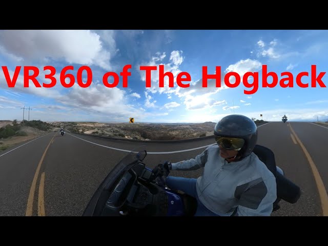 Raw VR360 of The Hogback on Utah RT 12