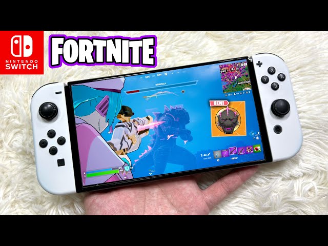 Fortnite GODZILLA EVENT on Nintendo Switch OLED EP256