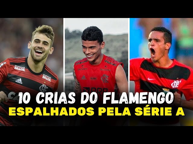 10 CRIAS DO FLAMENGO ESPALHADOS POR CLUBES DA SÉRIE A