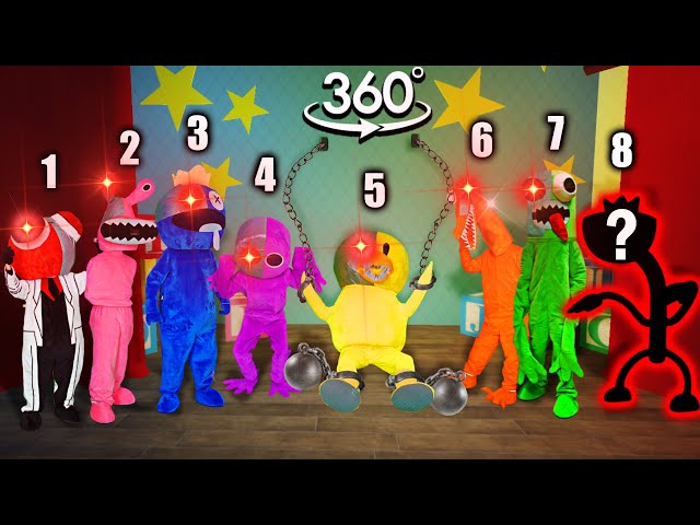 VR 360° NEW Survivor Rainbow Monsters In Real Life 🎶 Friday Night Funkin' 360° Rainbow Friends