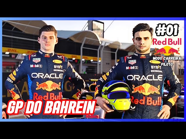 CHEGUEI PARA COLOCAR O VERSTAPPEN NO SEU LUGAR! - F1 24 MODO CARREIRA PILOTO - GP DO BAHRAIN - EP. 1