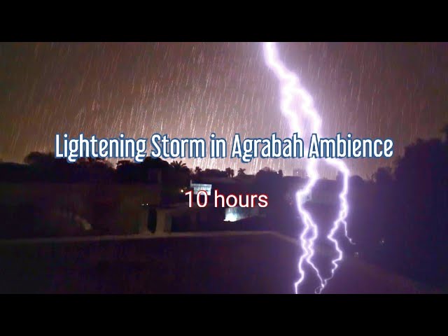 Tropical Lightening and Thunder Storm Ambience