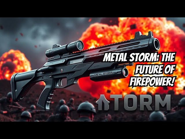 China's Metal Storm: The Most Powerful Machine Gun in Modern Warfare