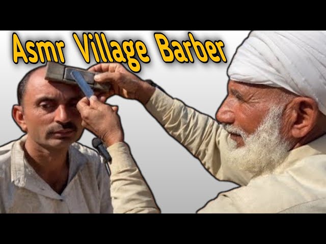 Asmr Village Barber Shaving - Old Barber Relax Shaving ( @AsmrVillageBarber )