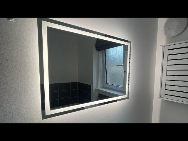 How To: Install an LED Bathroom Mirror