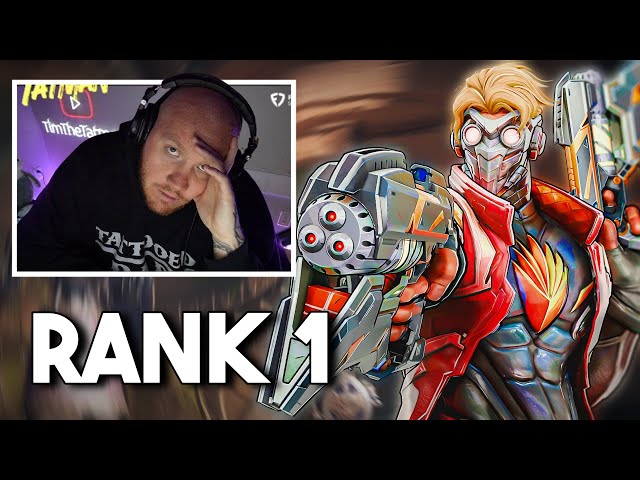 Streamer Reacts To The RANK 1 Starlord | Marvel Rivals