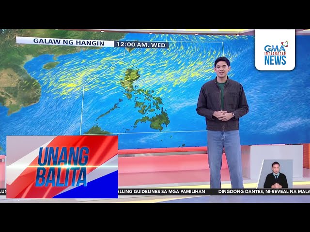 Weather update as of 6:02 AM (January 28, 2025) | Unang Balita