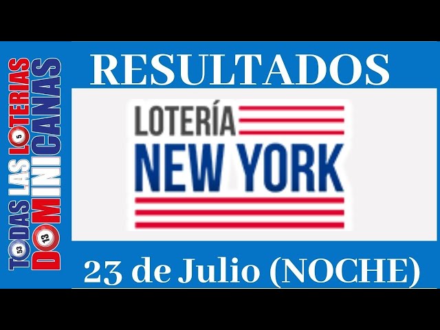 Lotería new yor  noche Resultados de hoy 23 de Julio del 2021 #todaslasloteriasdominicanas