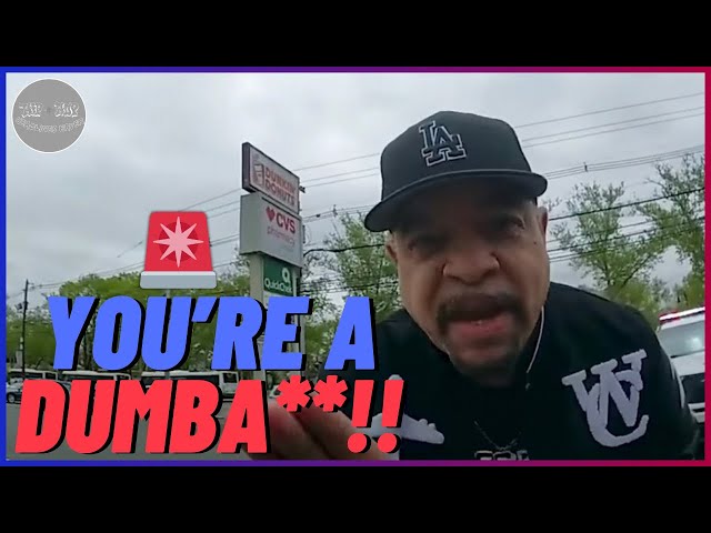 ICE-T LOSES IT During Heated Traffic Stop: ‘You’re a DUMBA**!’ 🚨👀