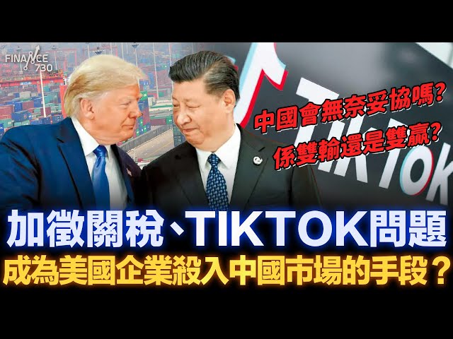 加徵關稅、TIKTOK問題成為美國企業殺入中國市場的手段？中國會無奈妥協嗎？係雙輸還是雙贏？丨特朗普2.0丨馬斯克丨中美關係丨楨觀天下