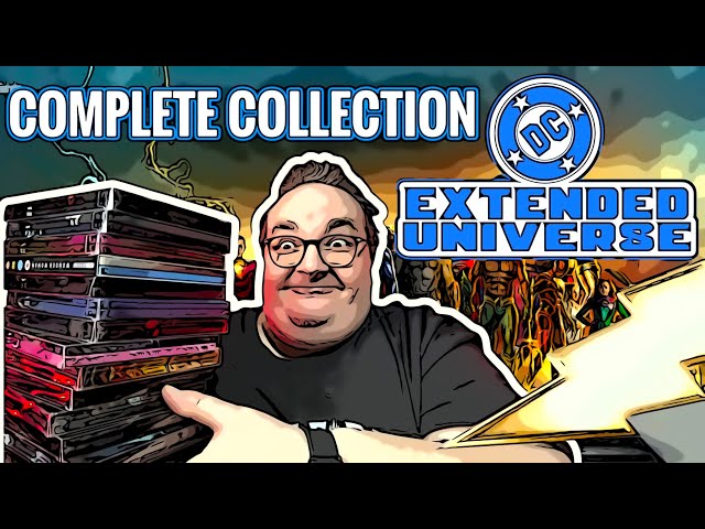 DCEU (Extended Universe) Complete Movie Collection | Blu-ray 3D 4K