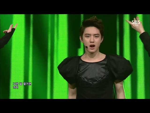 EXO [Wolf and the Beauty] @SBS Inkigayo Popular song 20130617