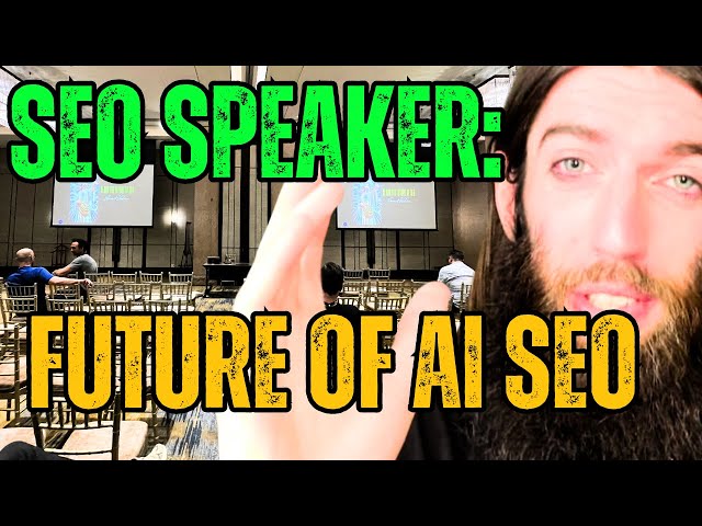 SEO Speaker Stewart Vickers: Future of AI SEO