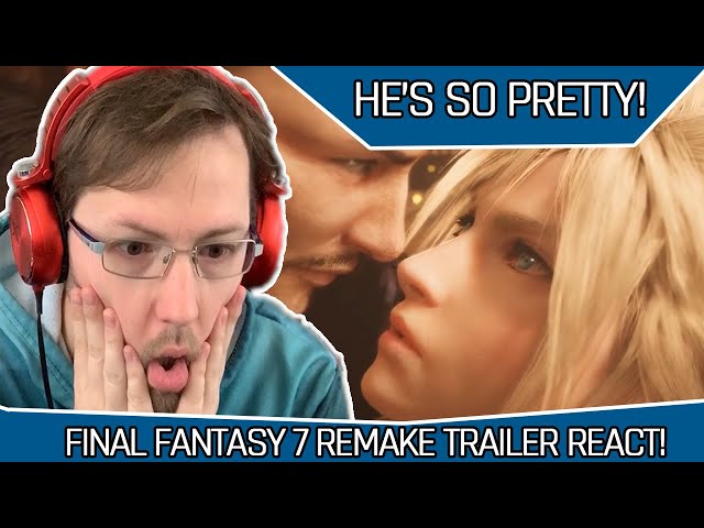 Final Fantasy 7 Remake Cloud Dress + Red XIII Reaction!!!