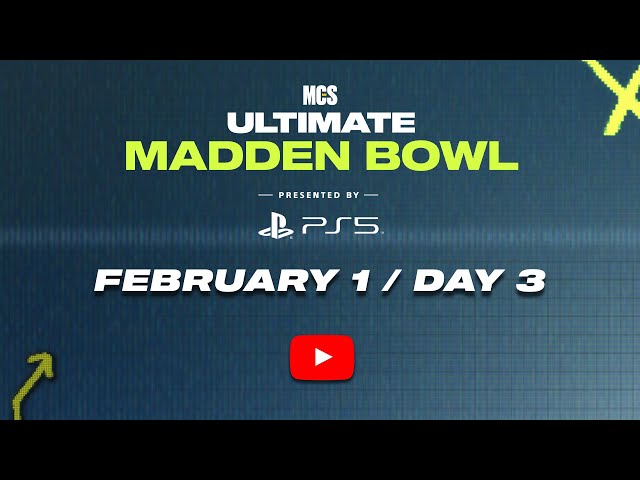 Madden 23 Ultimate Madden Bowl - Day 3 | Madden Championship Series