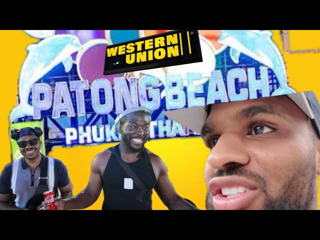 Jah daily vlog.. live streaming through patong.😂 western union gives best exchange rates here’s how