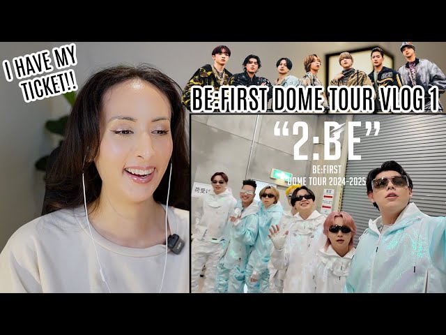 BE:FIRST / BE:FIRST DOME TOUR 2024-2025 “2:BE“ Vlog Part.1 [Vlog #8] (ENG/JPN SUBS)