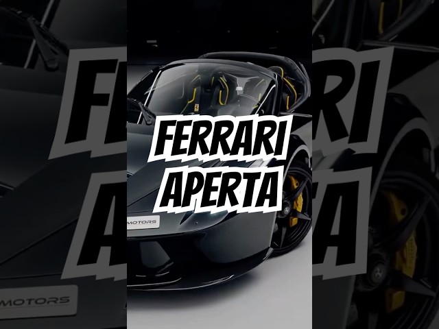 Carmania Diaries / Daily Car Collection / LaFerrari Aperta