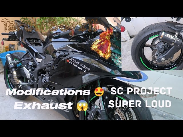 First Loudest Zx4r In India 🤯🤯#tarunboyz #youtube #kawasaki #zx