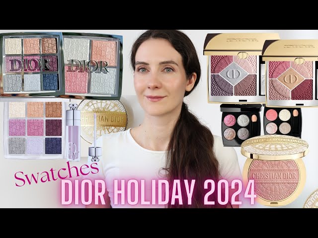 Dior Holiday 2024 Makeup collection Swatches and Preview & more Holiday makeup & Chanel Spring 2025