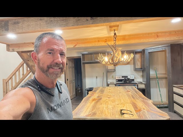 Yellow Pine Live Edge Countertops.