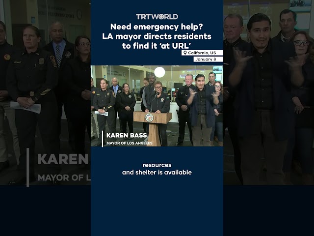 Need emergency help? LA mayor directs residents to find it ‘at URL’