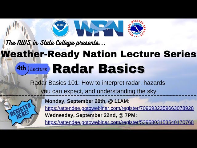 Radar Basics - Weather-Ready Nation Lecture Series