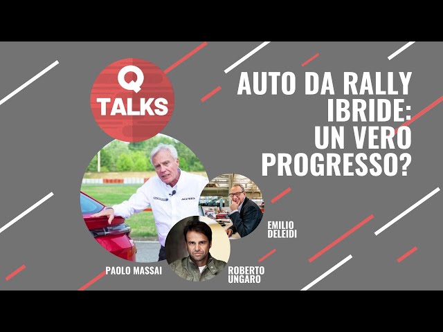 QTalks - Auto da Rally ibride: sarà un vero progresso? Ne parliamo con Paolo Massai