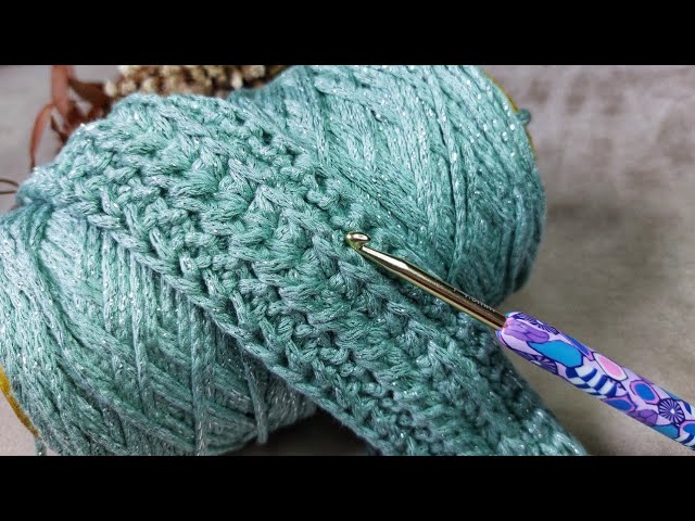 Wonderful 👌 Easy Crochet Stitch Idea for Beginners