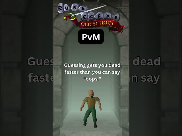 PVM - OSRS TIPS AND TRICKS  #osrstips