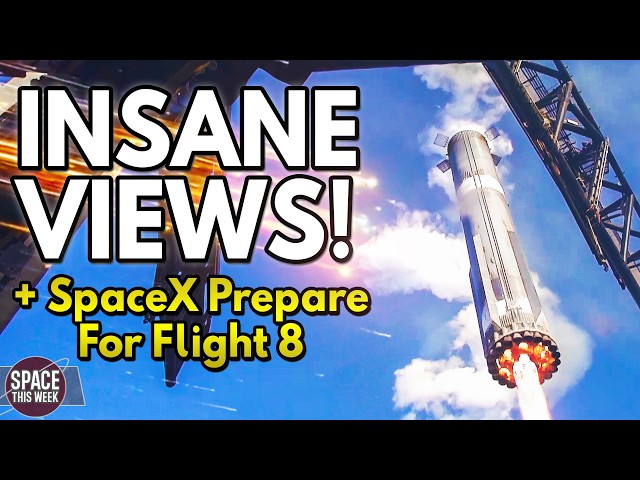 SpaceX share AMAZING new shots of Flight 7, & Prepare Upgrades for Flight 8!