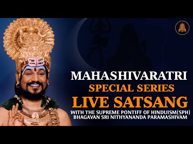 🔴 LIVE: SPH Darshan as Jvarabhagna Murthy | Manifest Divine Healing Powers | #Mahashivaratri Special