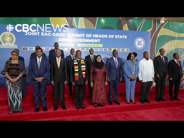 African leaders unite in call for ceasefire in eastern Congo