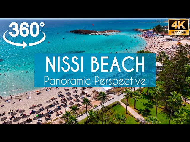 360⁰ Nissi Beach Cyprus 4K VR Tour & Travel Video