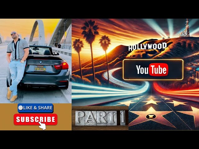 “Hollywood Walk of Fame, Iconic Sign & Scenic Mulholland Drive Adventure!” in Urdu/Hindi Part 1