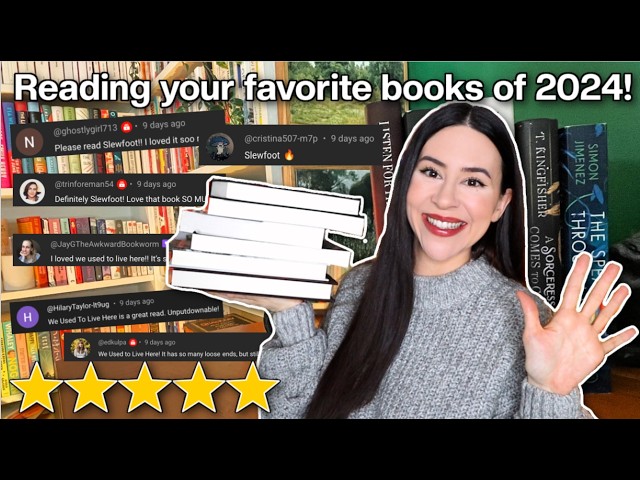 Reading your best books of 2024!